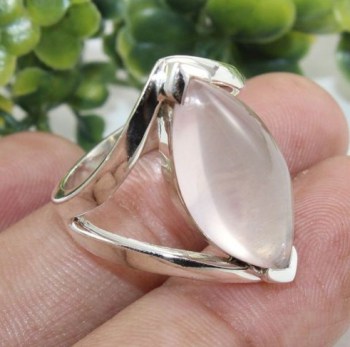 zilveren edelsteen ring 593